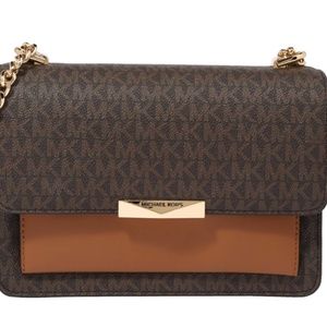 Michael Kors, Shoulder Bag, Jade, Brown